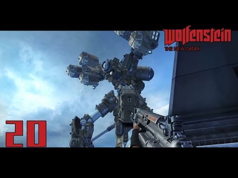 Wolfenstein: The New Order Gameplay Walkthrough Part 20 - Fish and Chips