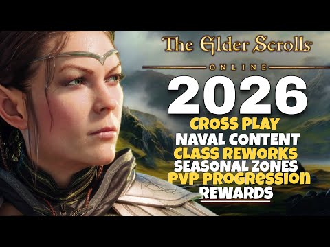 The Elder Scrolls Online 2026 News Is INSANE
