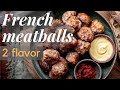 Spicy lamb and pork meatballs |  Christmas appetizer