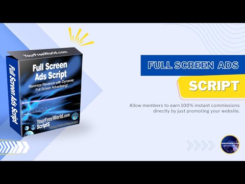 Full Screen Ads Script video demo