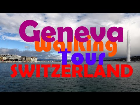 One Day in Geneva. Switzerland. Walking Tour | HD