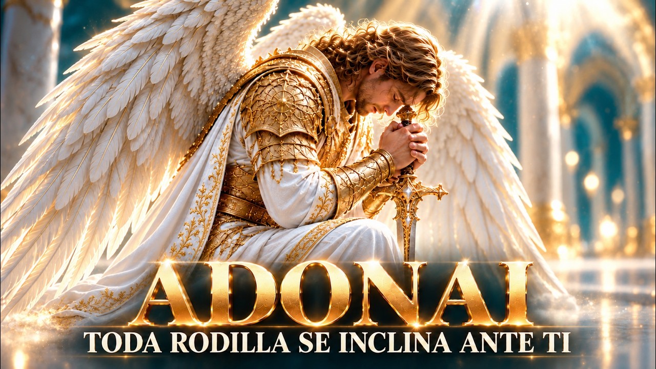 ¡ADONAI, REY DE REYES! 👑| ¡TODA RODILLA SE INCLINA ANTE TI! | Adoración Hebrea Mesiánica