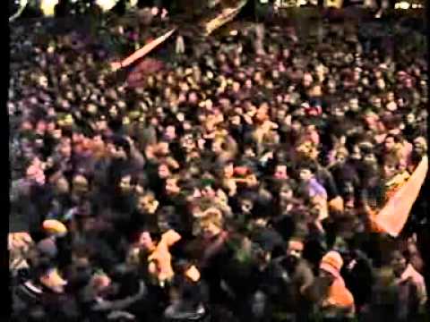 Jarek Nohavica, Praha, Václavák, listopad 1989