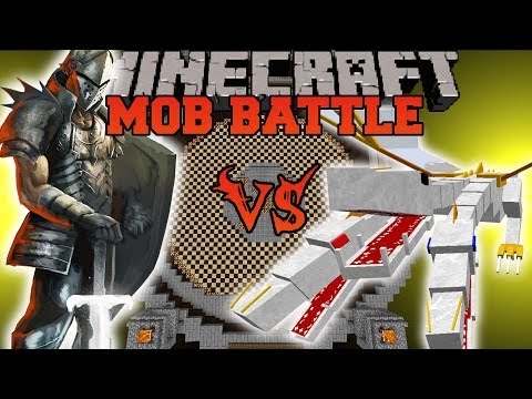 EPIC Clash! King vs Royal Guard - Minecraft Mod Battle