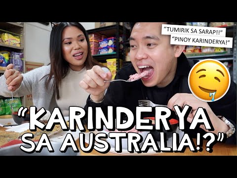 "PINOY KARINDERYA MUKBANG WITH INSAN!!" 👅🇵🇭 (SA AUSTRALIA?!) 😱 | Kimpoy Feliciano