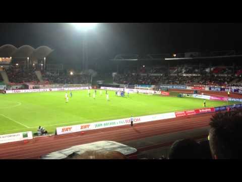 ETG - Auxerre 3-1 coup franc de Barbosa