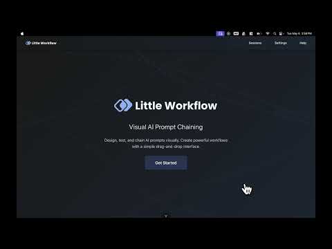 Little Workflow video preview