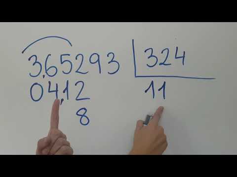 Division with three digits in the divisor