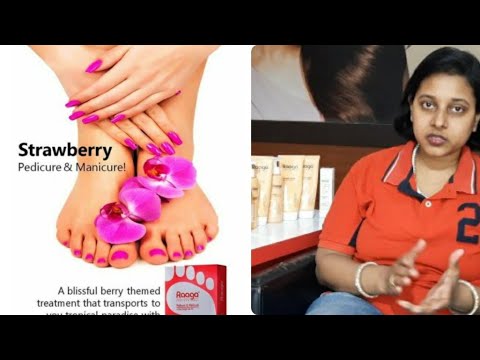 RAAGA PROFESSIONAL CRYSTAL PEDICURE/MANICURE salon Demonstration at RADIANCE PROFESSIONALS. Part:-2