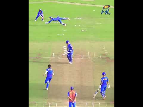 Aryan Juyal's exceptional catch in practice | Mumbai Indians