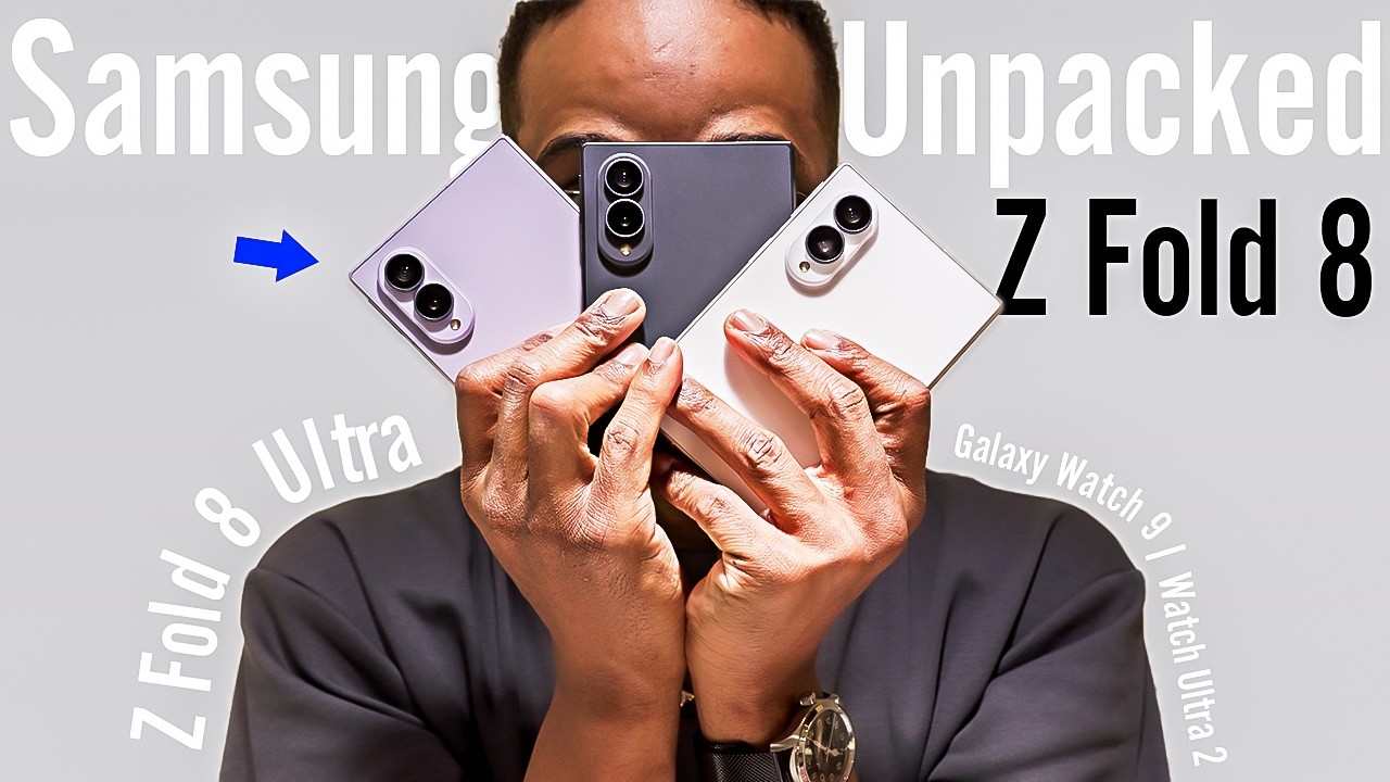 The Z Fold 8 is BETTER Than You Expected - Here's Why? and more from Samsung Unpacked
