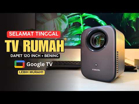 BENERAN BIKIN TV PENSIUN DINI? REVIEW XIAOMI PROJECTOR L1!!!