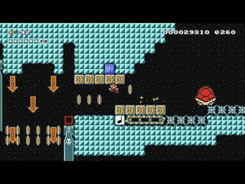 Mario & the P-Switch of Doom by JellySword - Super Mario Maker 2 - No Commentary 1bu 1bv
