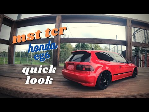 mst tcr honda eg6... unboxed and first impressions.