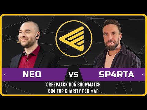 WC3 - [UD] Neo vs Sp4rta [UD] - Creepjack 219 - Bo5 Showmatch