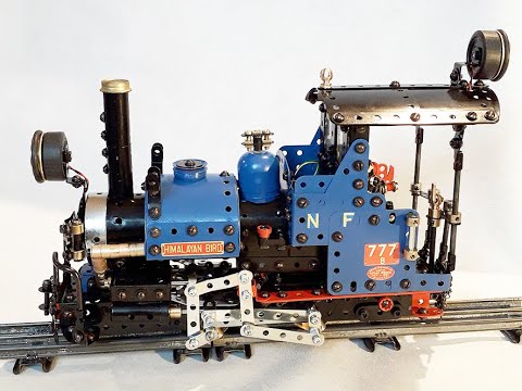 Locomotive darjeeling en Meccano