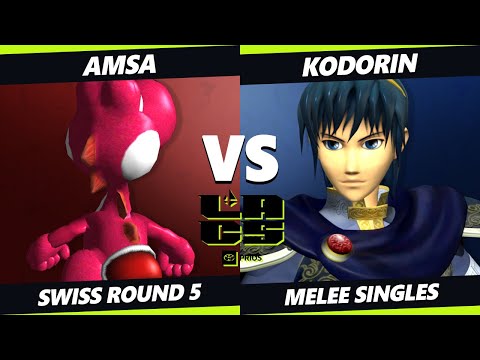 LACS 5 - aMSa (Yoshi) Vs. KoDoRiN (Marth) Smash Melee - SSBM