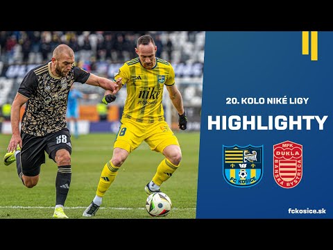 FC Košice - MFK Dukla Banská Bystrica 4:0 20. kolo Niké liga 2024/25