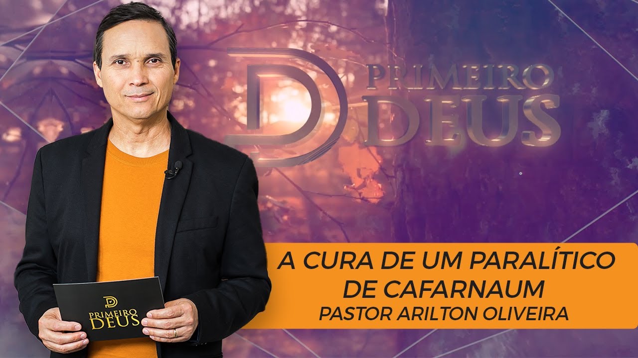 SBT 045 - A CURA DE UM PARALÍTICO DE CAFARNAUM/ SÉRIE: MILAGRES DE JESUS / PRIMEIRO DEUS /PR ARILTON