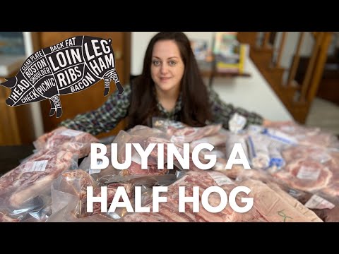Buying a Half Hog | Bulk Buying to Beat Inflation | Beginner Cut Sheet