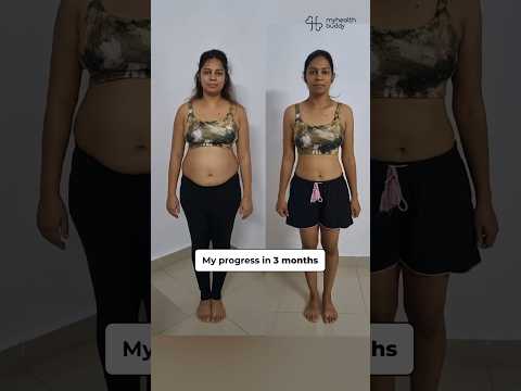 Lost 12 kgs BELLY FAT in 3 months | XL to S