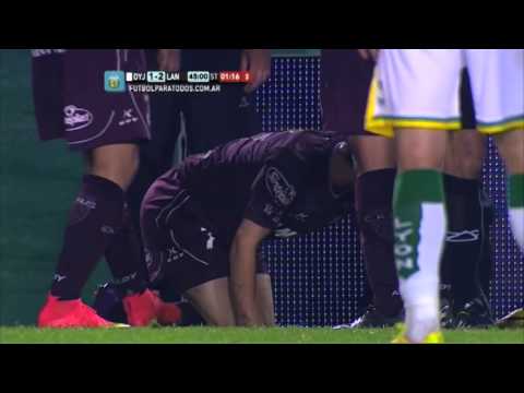Saldó la cuenta. Defensa 1 - Lanús 2. Fecha 12. Torneo Primera División 2014. FPT.
