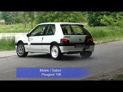Szombierki Rally Cup 2021 - 1 Runda | Mołek Maciej / Gabor Paulina - Peugeot 106