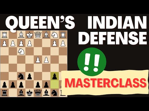 🔥  Mastering the Queen's Indian Defense as Black | Chess Opening Guide♟️
