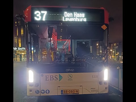 EBS lijn 37/33 | Oliebollendienst | Oudjaarsdag, de laatste rit van het jaar!
