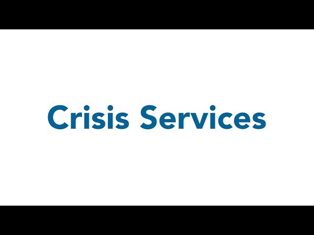 Crisis Services
