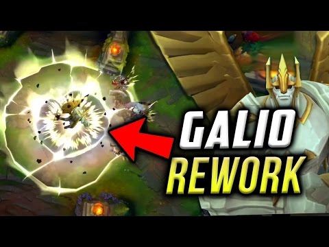 Galio  REWORK  GAMEPLAY INSANE ULTI   !!