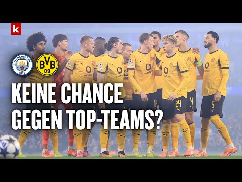 Video Thumbnail: BVB nach 1:4-Pleite: "Weil City nach dem 3:0 einen Gang runtergeschaltet hat" | Manchester - BVB 4:1
