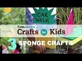 3 Summer Sponge Crafts Crafts For Kids PBS KIDS For Parents