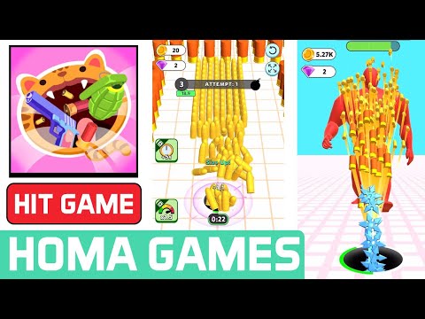 Attack Hole Black Hole Gameplay Walkthrough (by Homa Games) iOS, Android Hyper Casual Hit Games - YouTube