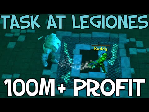Slayer Task at Legiones: 100M Profit in 2 Hours? [Runescape 2014]