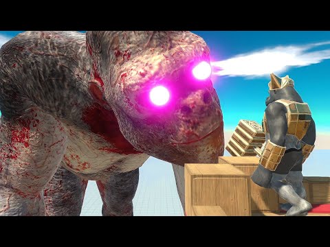 MIGHTY GHOR HAMMER VS GIANT UNITS - Animal Revolt Battle Simulator