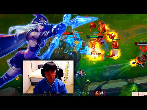 GenG Ruler Ashe Stream : BOT GAP Destroy Corki Adc