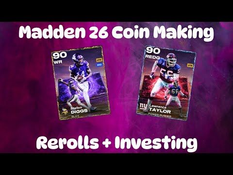 Unreal Moments Rerolls + Investing advice