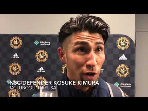 Kosuke Kimura and Bradley Bourgeois after Pittsburgh draw