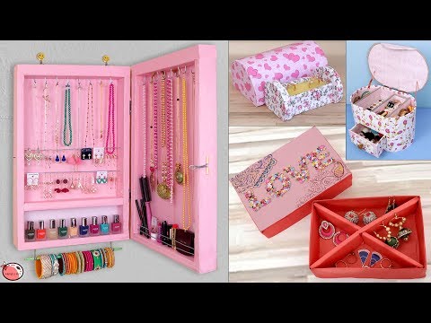 17 Life Hacks Ideas Every Girl Should Know !!! Jewelry Storage Hacks