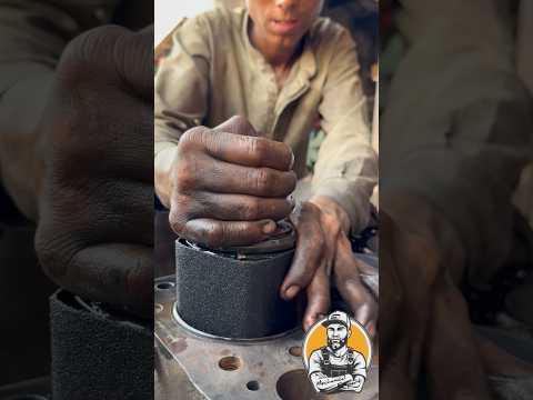 Engine Honing like ❤️ #shorts #mechanic #automobile #mechanical #skills #viral #short #trending