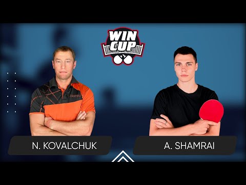 18:30 Nazarii Kovalchuk - Andrii Shamrai West 3 WIN CUP 06.05.2024 | TABLE TENNIS WINCUP