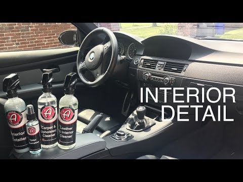 Interior Maintenance Detail: E92 M3 ft. Adam's Polishes