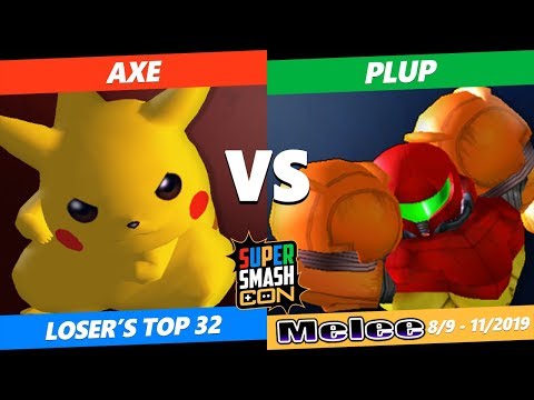 SSC 2019 SSBM - PG Plup (Samus) VS Tempo Axe (Pikachu) Smash Melee Loser's Top 32