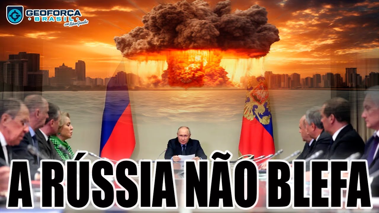 A RÚSSIA NÃO BLEFA... E NEM SE IMPORTA COM A SUA OPINIÃO! | Live Geoforça