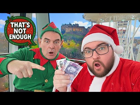 Edinburgh Christmas on a Budget! How Long Will £50 Last! 