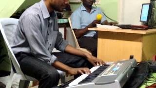 Video thumbnail for Song trial with Casio CTK-810in connected to Laney AH-200 by Samson Durai