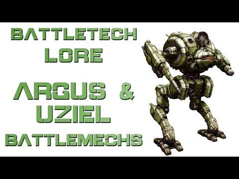 Battletech Lore - Argus & Uziel Battlemechs