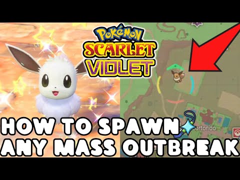 How to Spawn ANY Mass Outbreak for Pokemon Scarlet and Violet