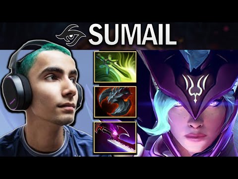 SECRET.SUMAIL LUNA WITH 20 KILLS & SILVEREDGE - DOTA 2 7.31 GAMEPLAY